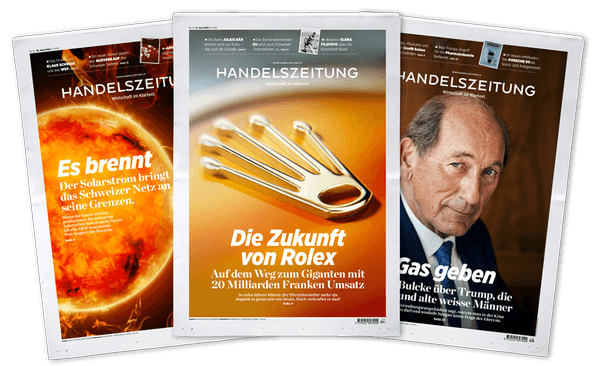 Handelszeitung Covers <h2>Handelszeitung</h2>
<p> </p>
<p>Die 1861 gegründete Handelszeitung ist die führende Wirtschaftszeitung der Schweiz. Ein hochqualifiziertes Team von Redaktorinnen und Redaktoren berichtet in der zweiwöchentlich erscheinenden Zeitung über die wichtigsten Entwicklungen aus der Schweizer Wirtschaft und über die entscheidenden Vorgänge in Unternehmen, im Management, auf den Märkten und in der Politik weltweit. Es finden sich vertiefende Analysen und Kommentare und Entscheidungsträgerinnen und Entscheidungsträger kommen in Interviews und Kolumnen selbst zu Wort. Wer die Handelszeitung liest, kann in Wirtschaftsthemen mitreden. Sie bietet den Service, der ihre Leserinnen und Leser in ihrem anspruchsvollen Arbeitsalltag weiterbringt.</p>